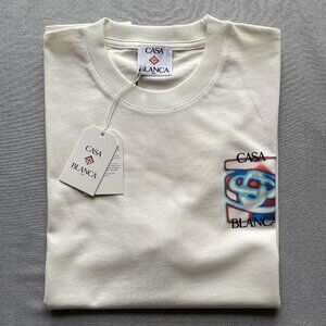 Casablanca Men's New Casual Cotton T-shirt Size:2XL